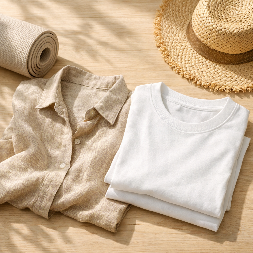 image from Best Fabric for Summer Heat: Linen or Cotton for Comfort