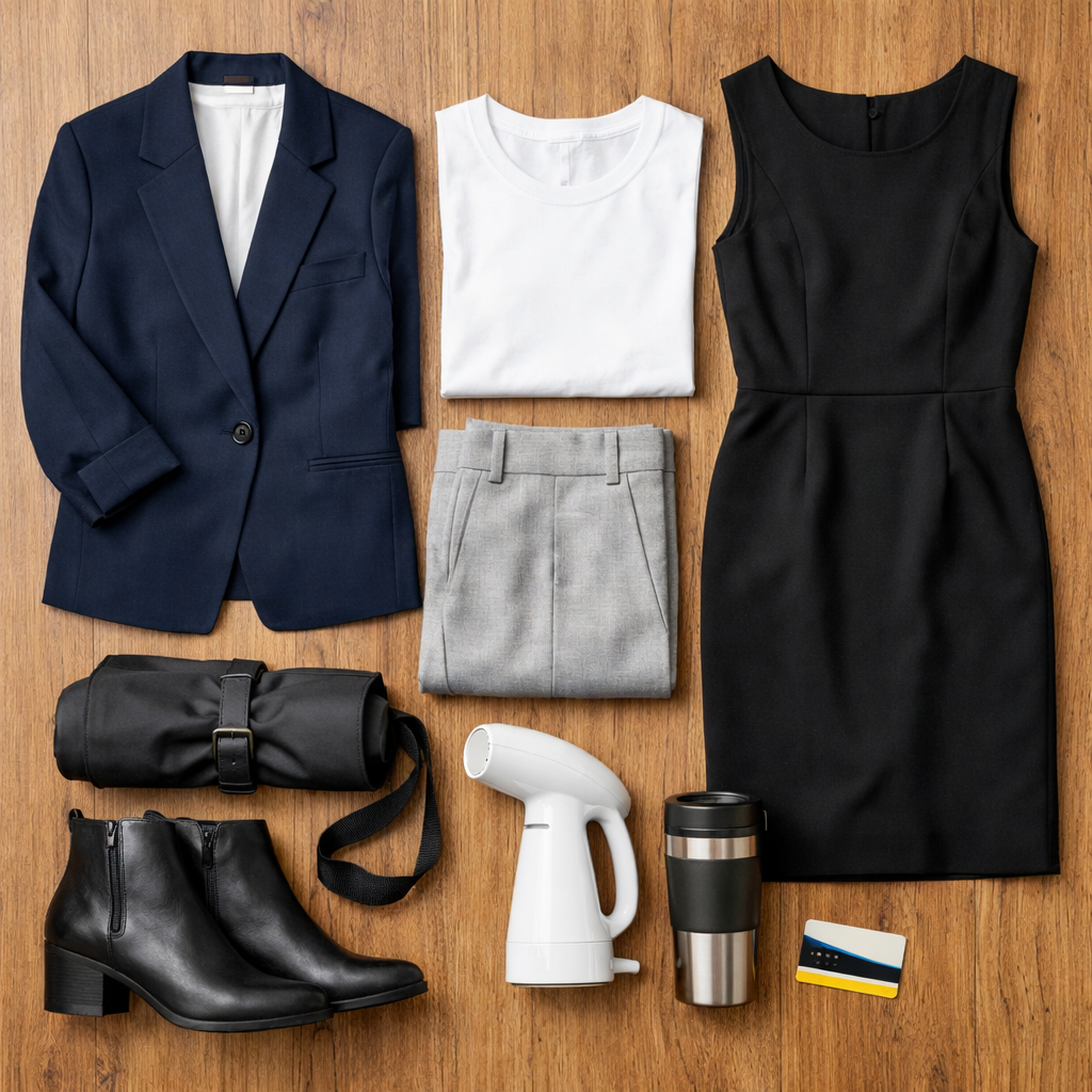image from How to Build a Polished Capsule Wardrobe That Survives Commutes
