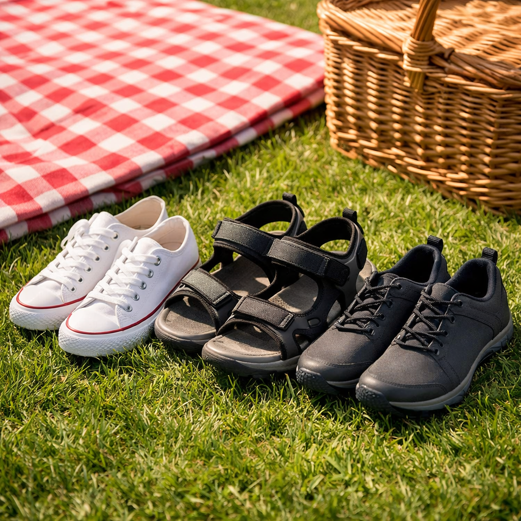 How to Choose Shoes for Picnics and Outdoor Grass Events