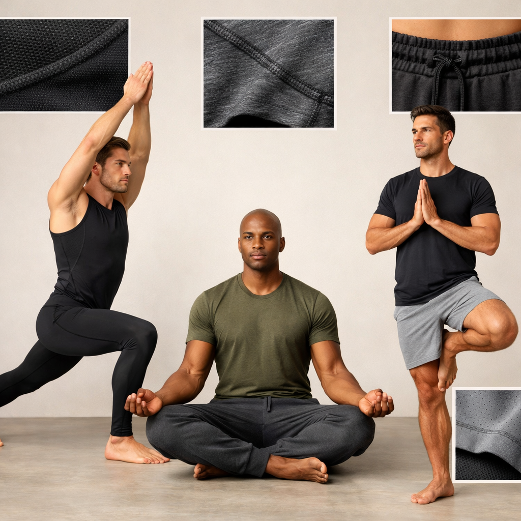 Men's Yoga Apparel Showdown: Athleisure Brands Compared on Fit and Fabric