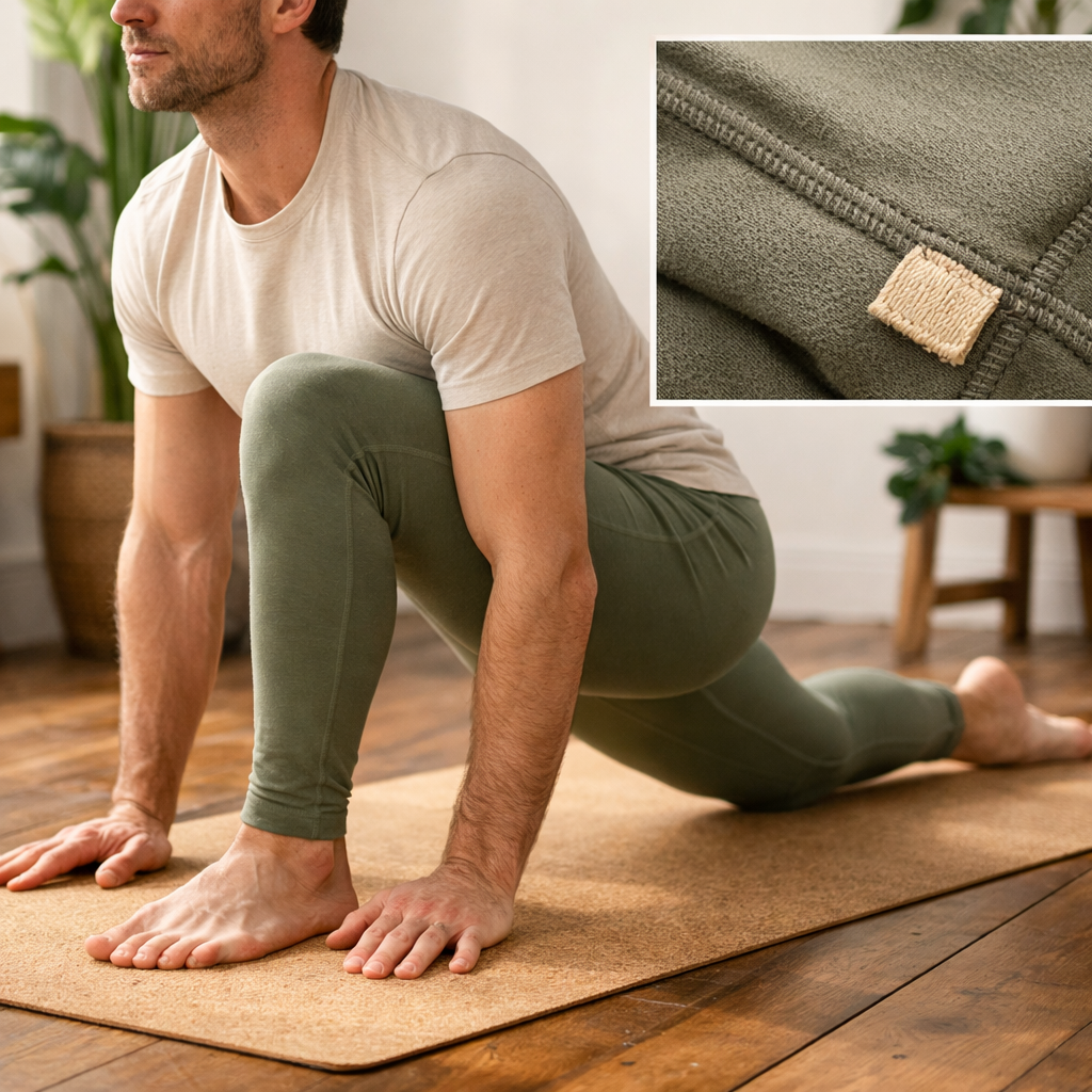 image from Sustainable Men’s Yoga Clothing Brands For Mindful Practice That Last